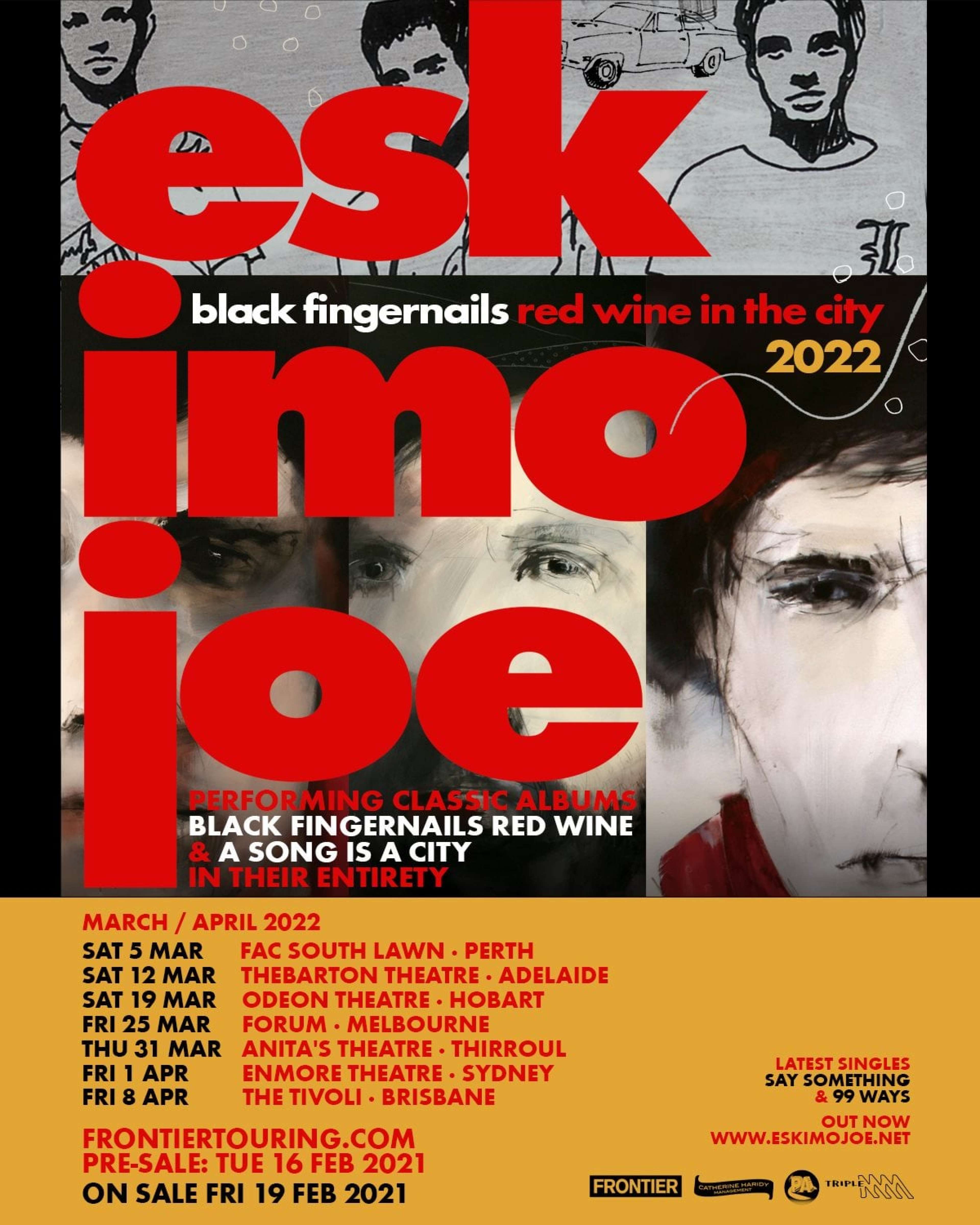 Eskimo Joe 2022 Tour + ATB too Triple M Perth