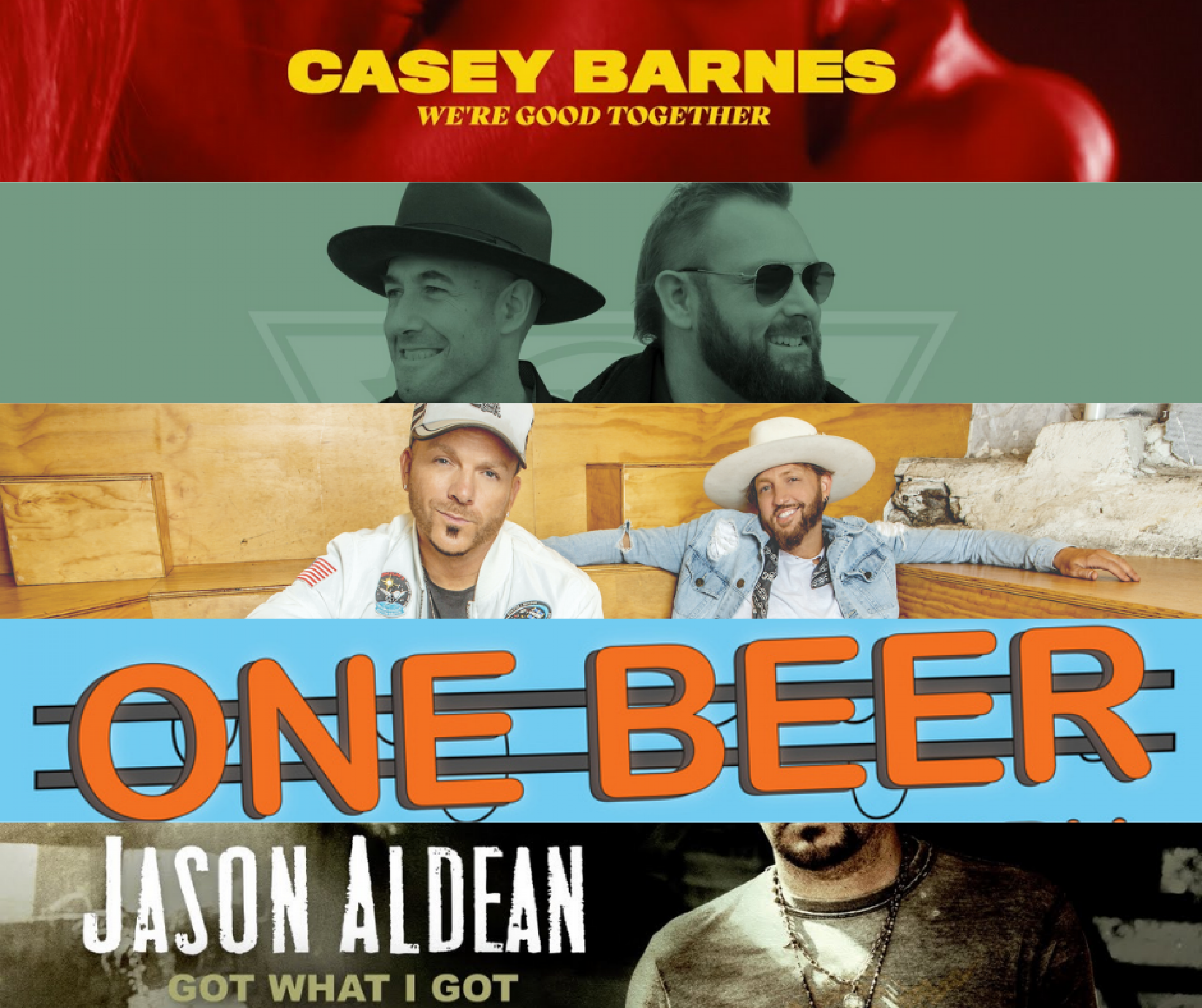 5 Songs In The Country Top 20