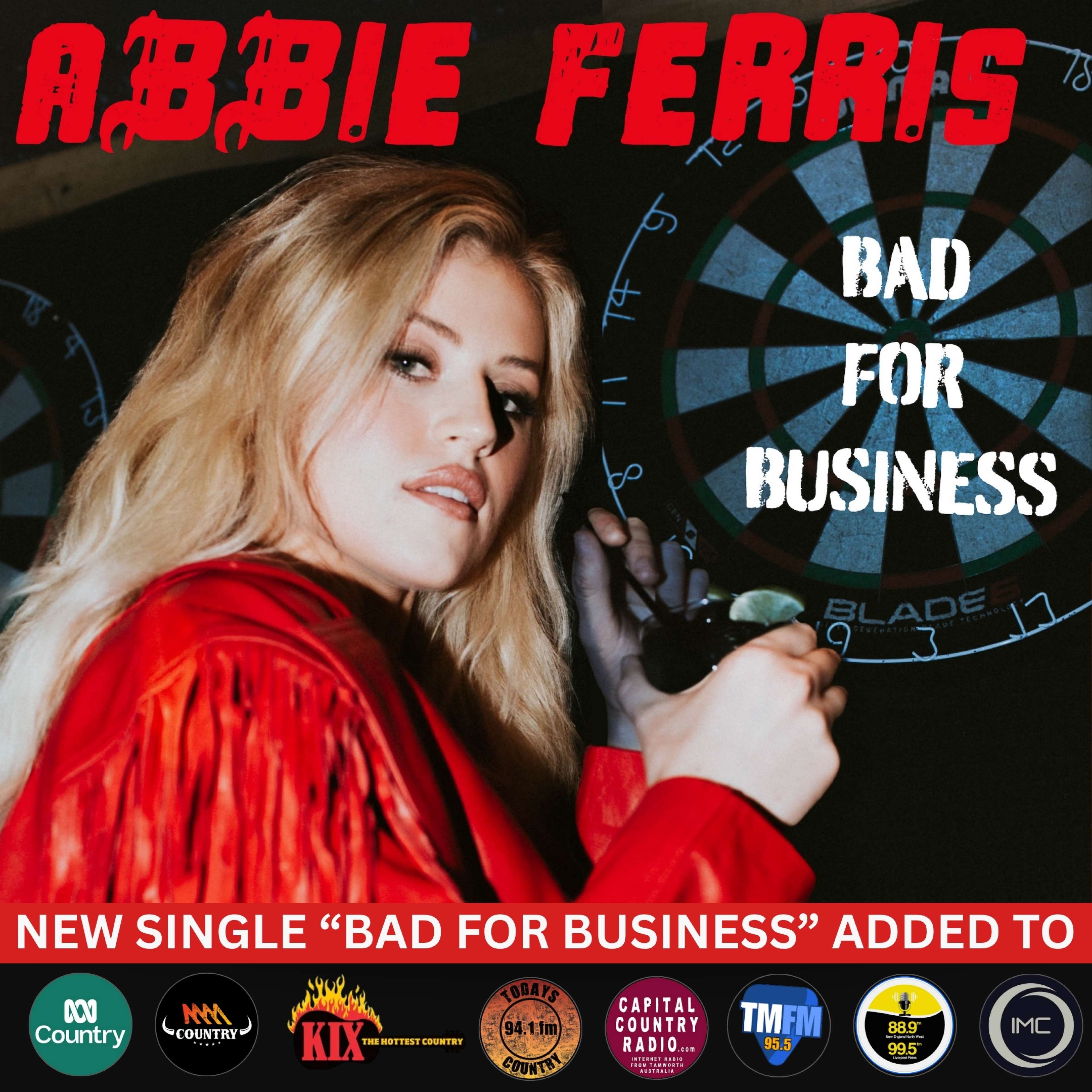 Abbie Ferris Unleashes “Bad For Business” After Nashville Debut 
