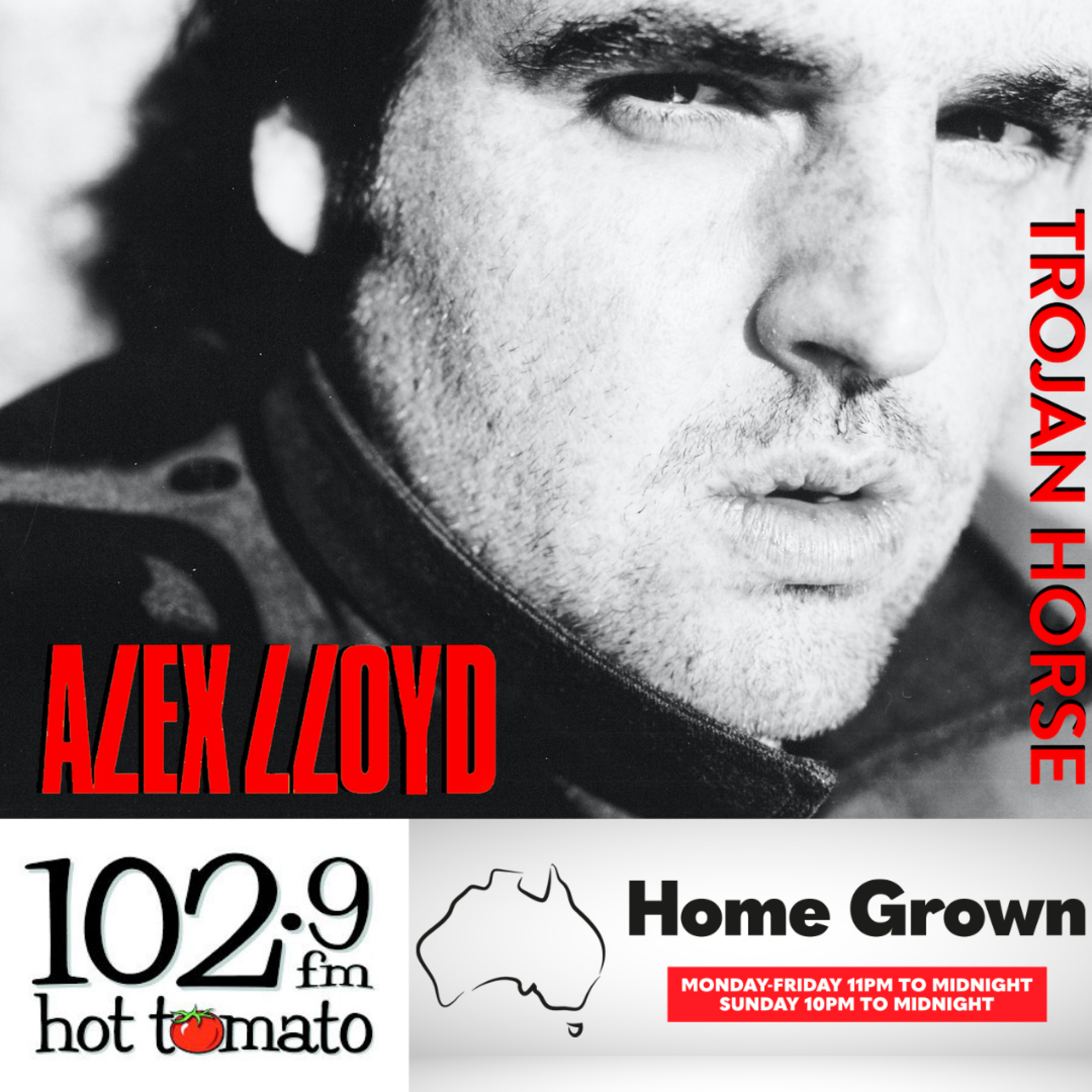 Alex Lloyd - 'Trojan Horse' added to Hot Tomato's 'Home Grown' program