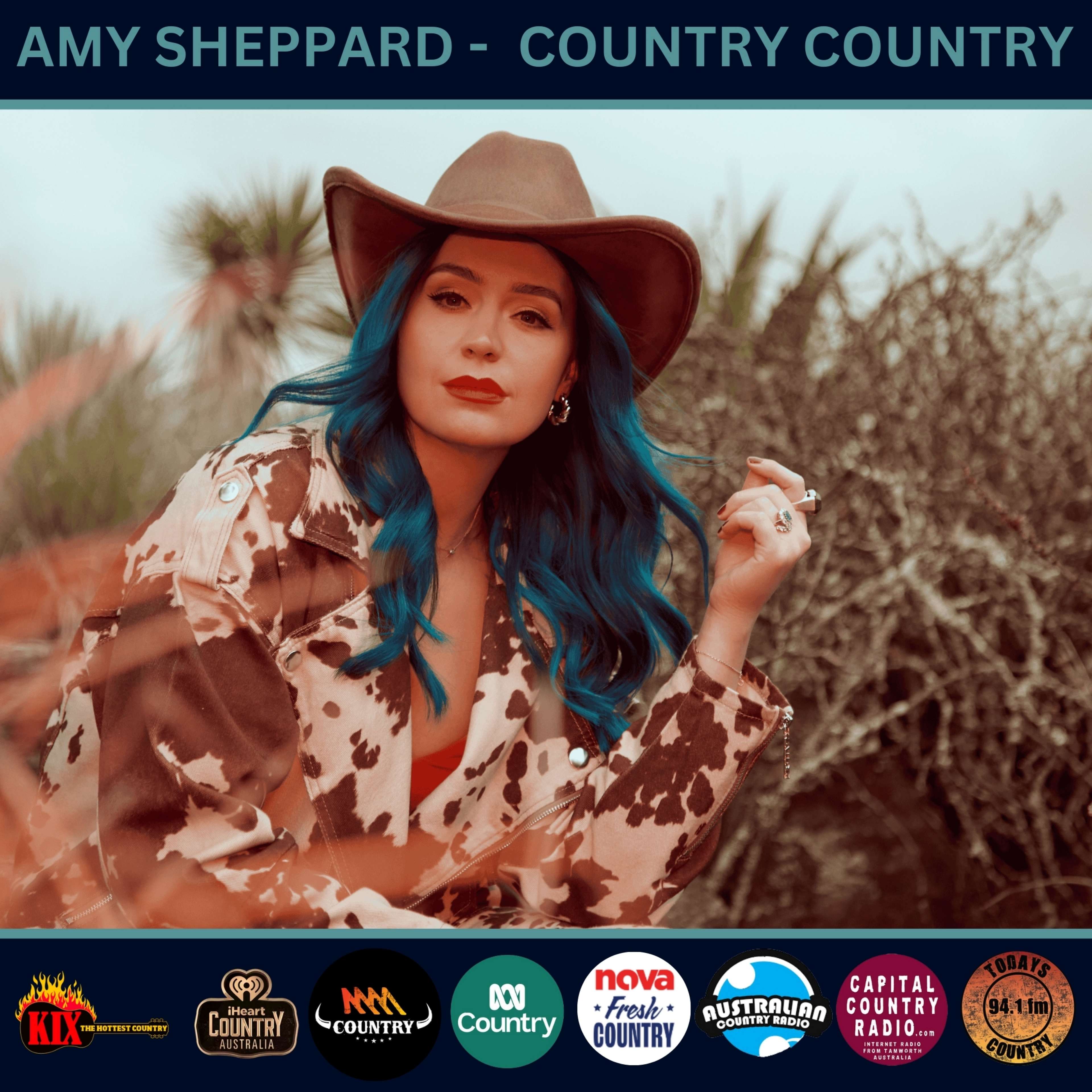 Turn It Up Loud: Amy Sheppard Drops New Anthem Country Country, Debut Album Born To Be Country and First Headline Tour