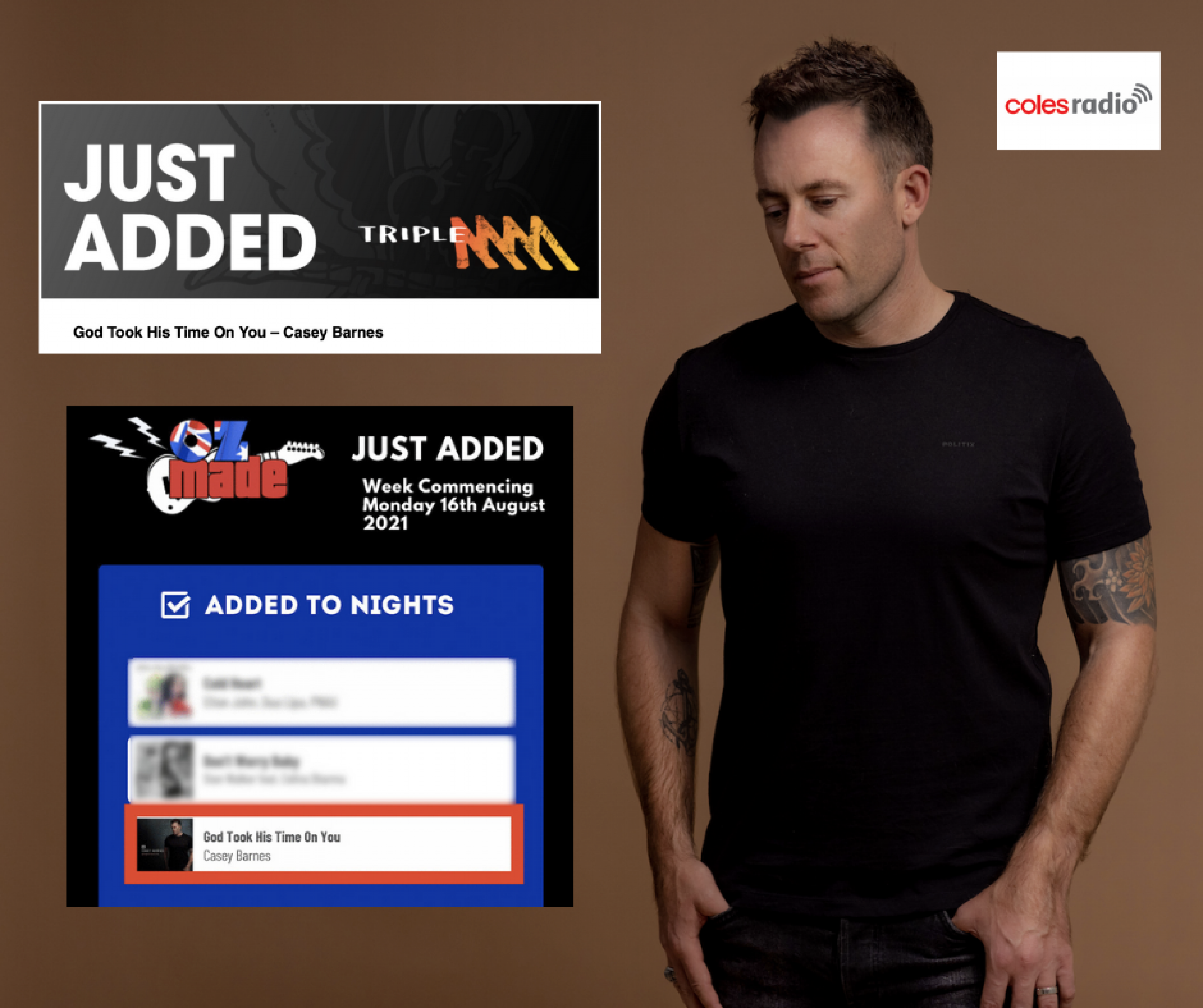 Casey Barnes - 'GTHTOY' Added ATB to Triple M Regional & OZMade