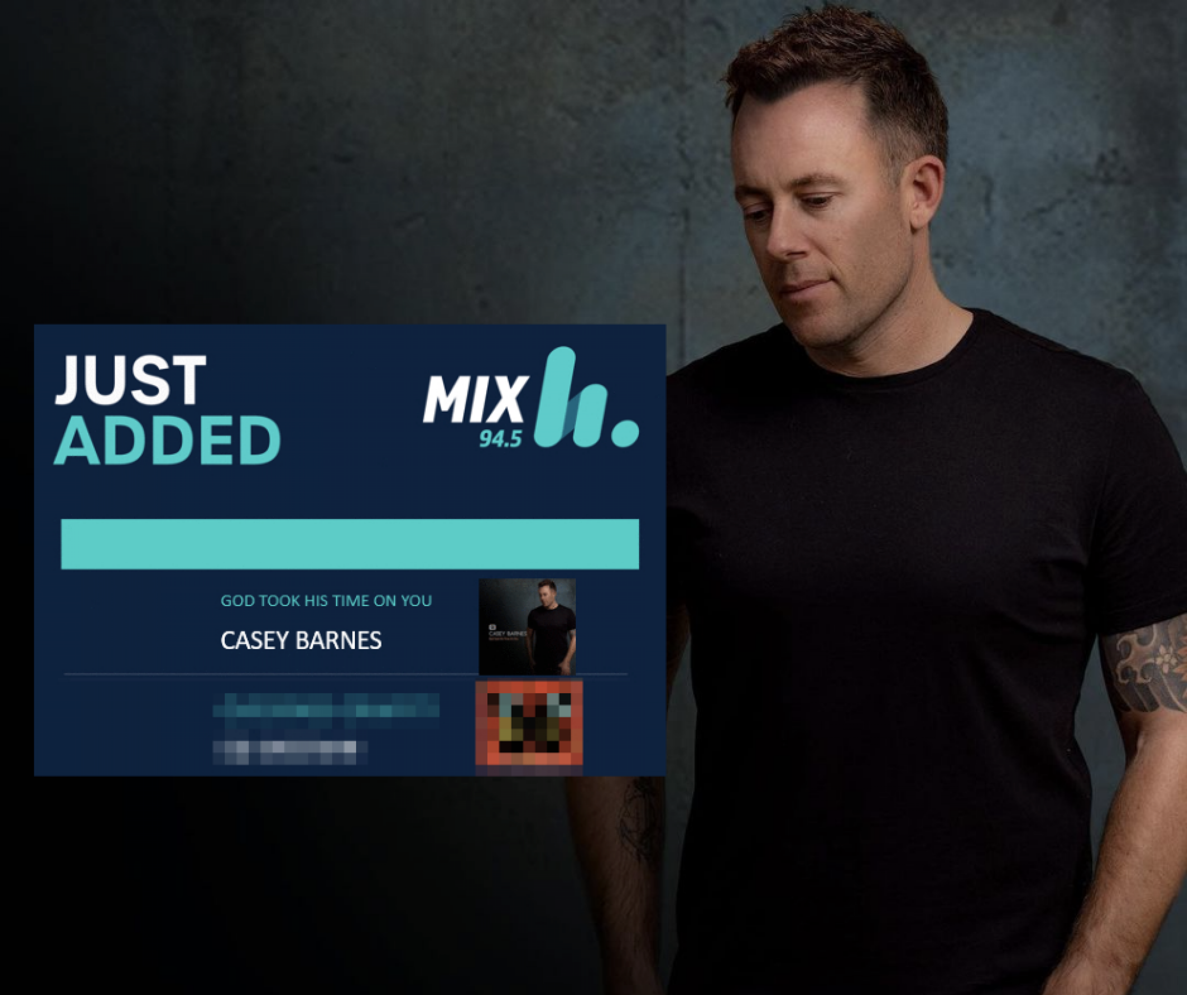 Casey Barnes - 'GTHTOY' Added to Mix94.5 Perth