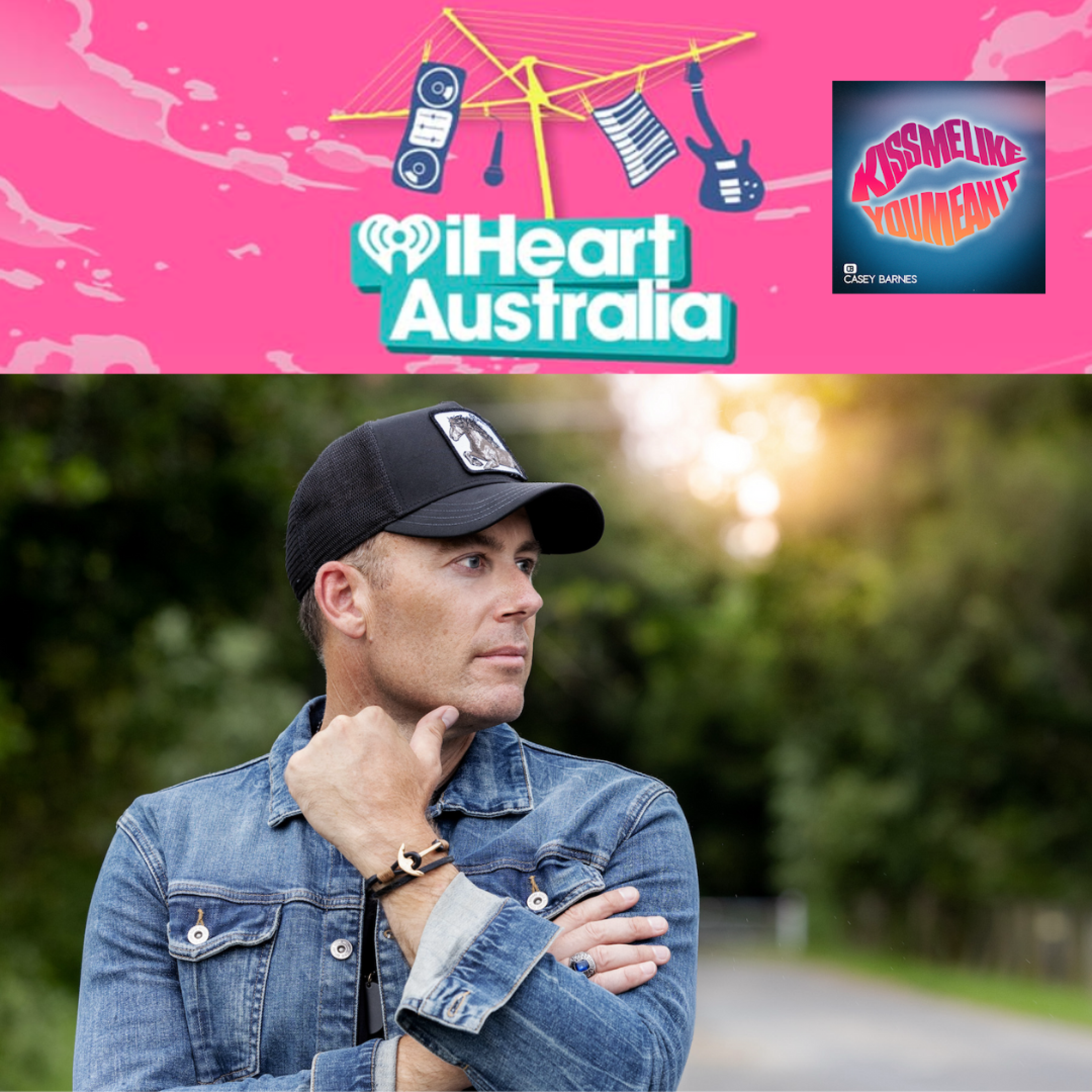 Casey Barnes - 'Kiss Me Like You Mean It' added to iHeart Australia