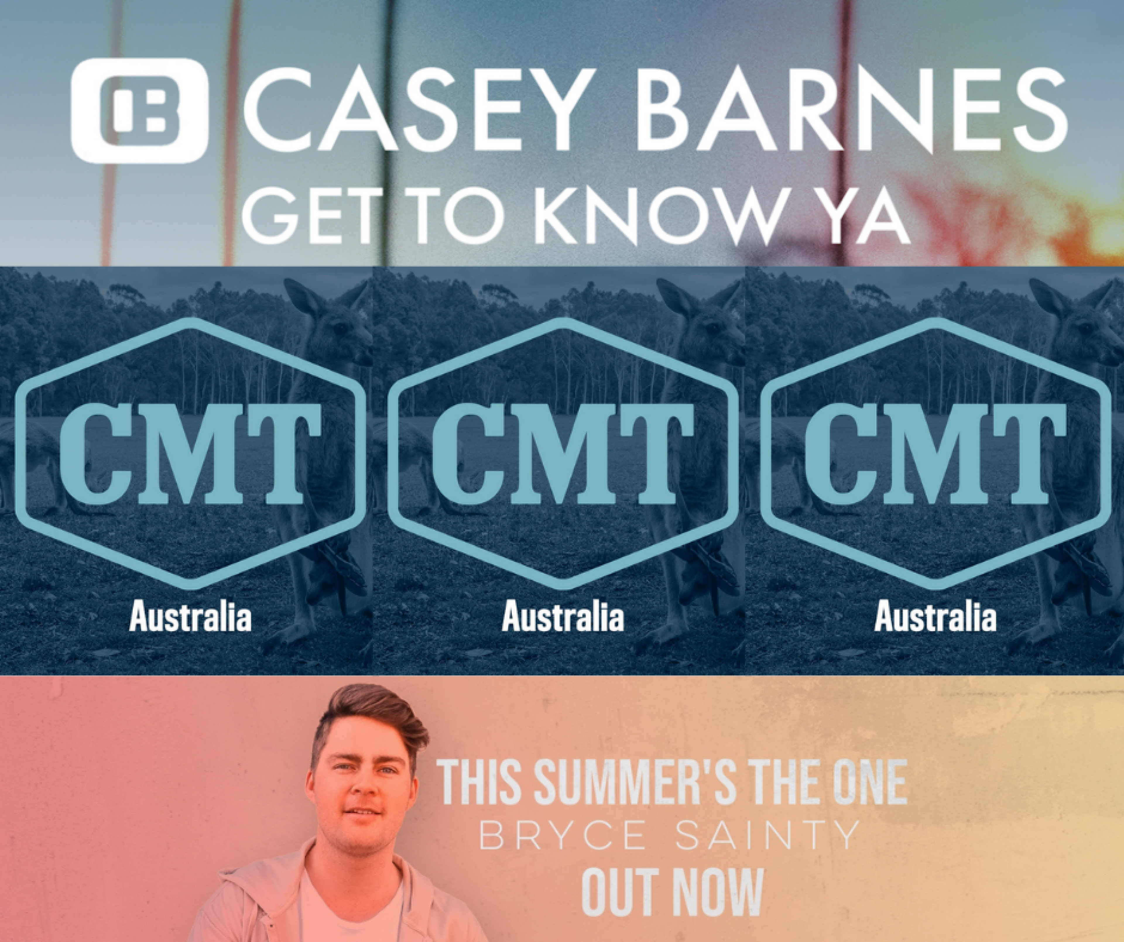 Casey Barnes & Bryce Sainty Added to CMT
