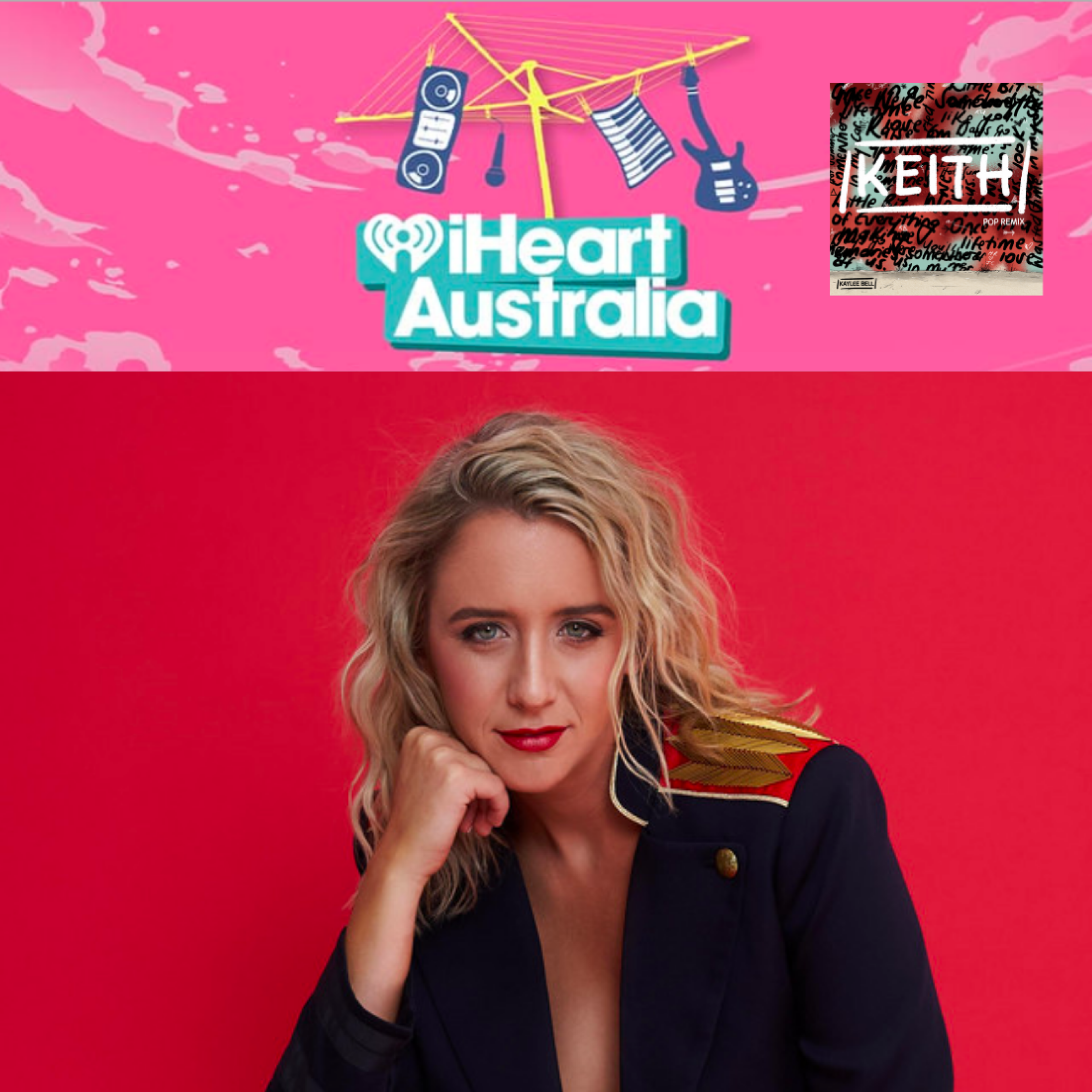 Kaylee Bell - 'Keith (Pop Remix)' Added to iHeart Australia