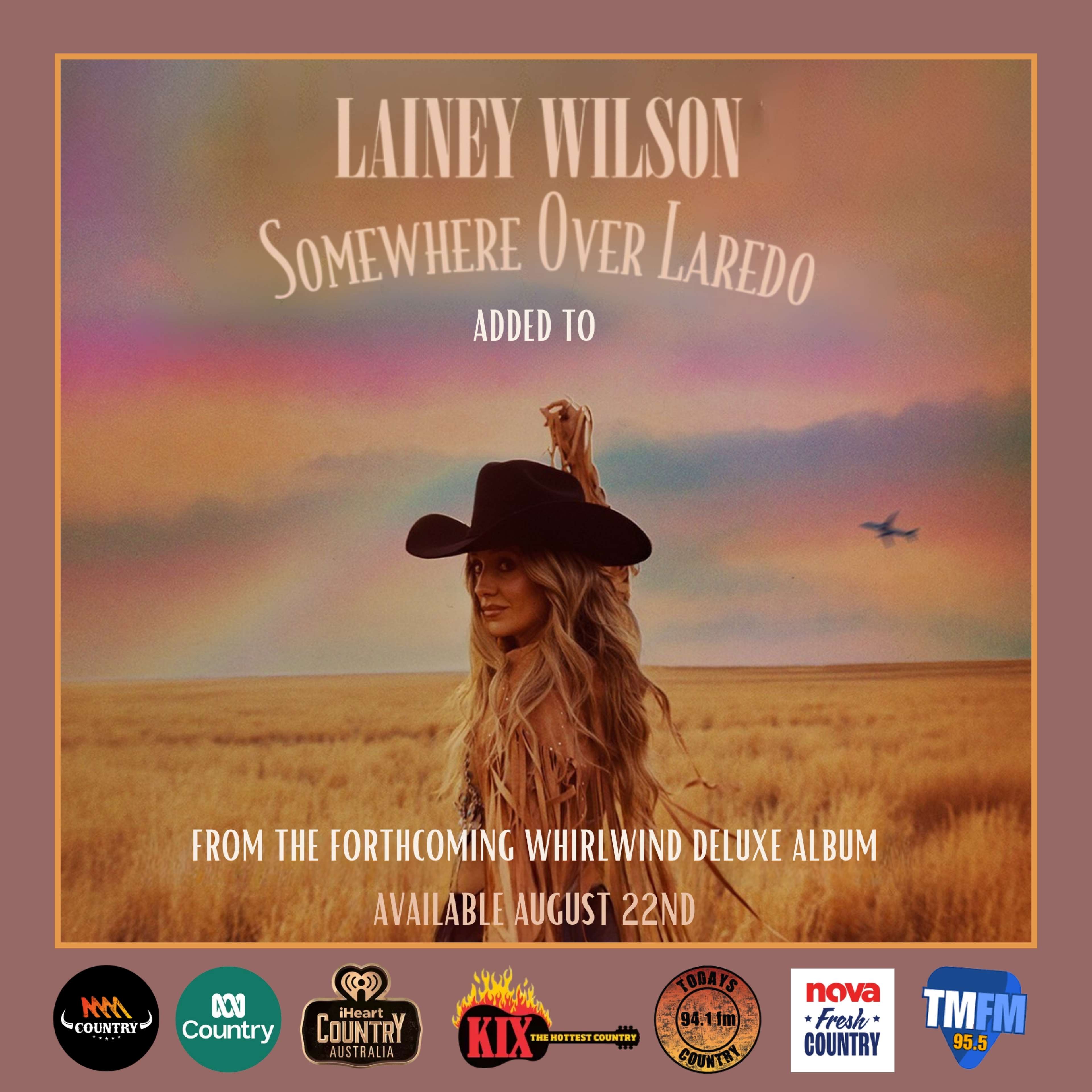 Lainey Wilson Shares Her Most Personal Story Yet with “Somewhere Over Laredo”