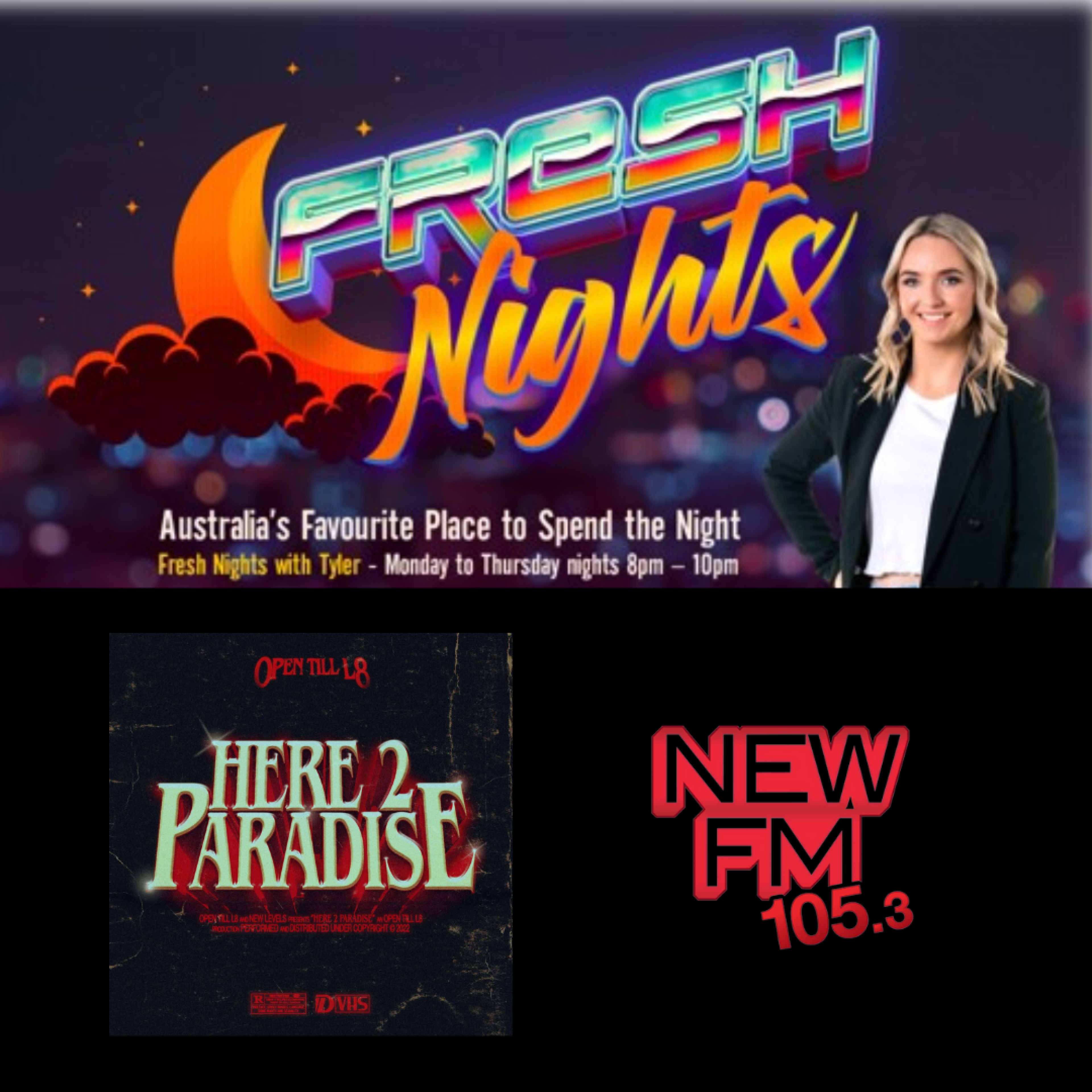 Open Till L8 - 'Here 2 Paradise' Added to Fresh Nights via New FM