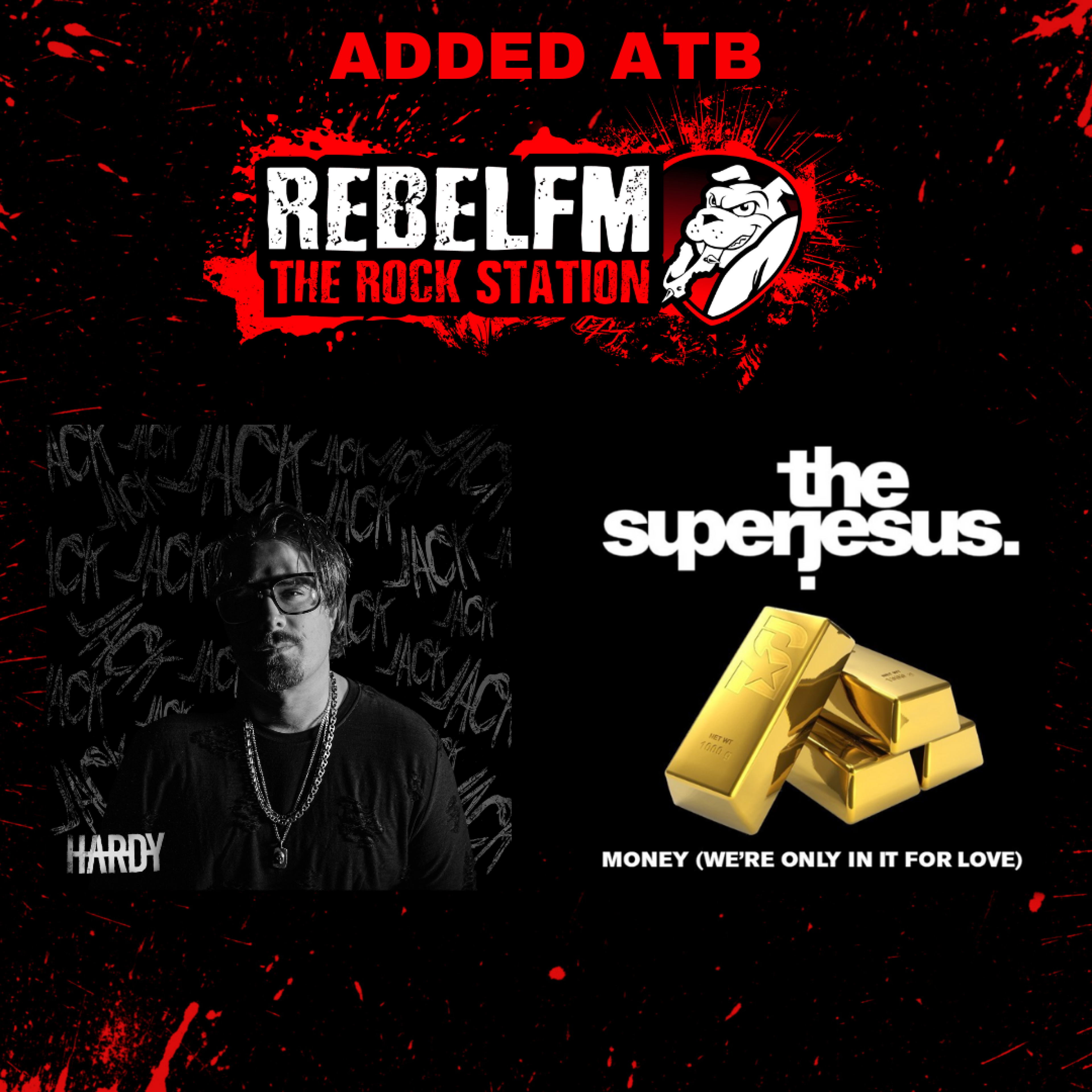 Rebel FM added HARDY & The Superjesus to the Network 