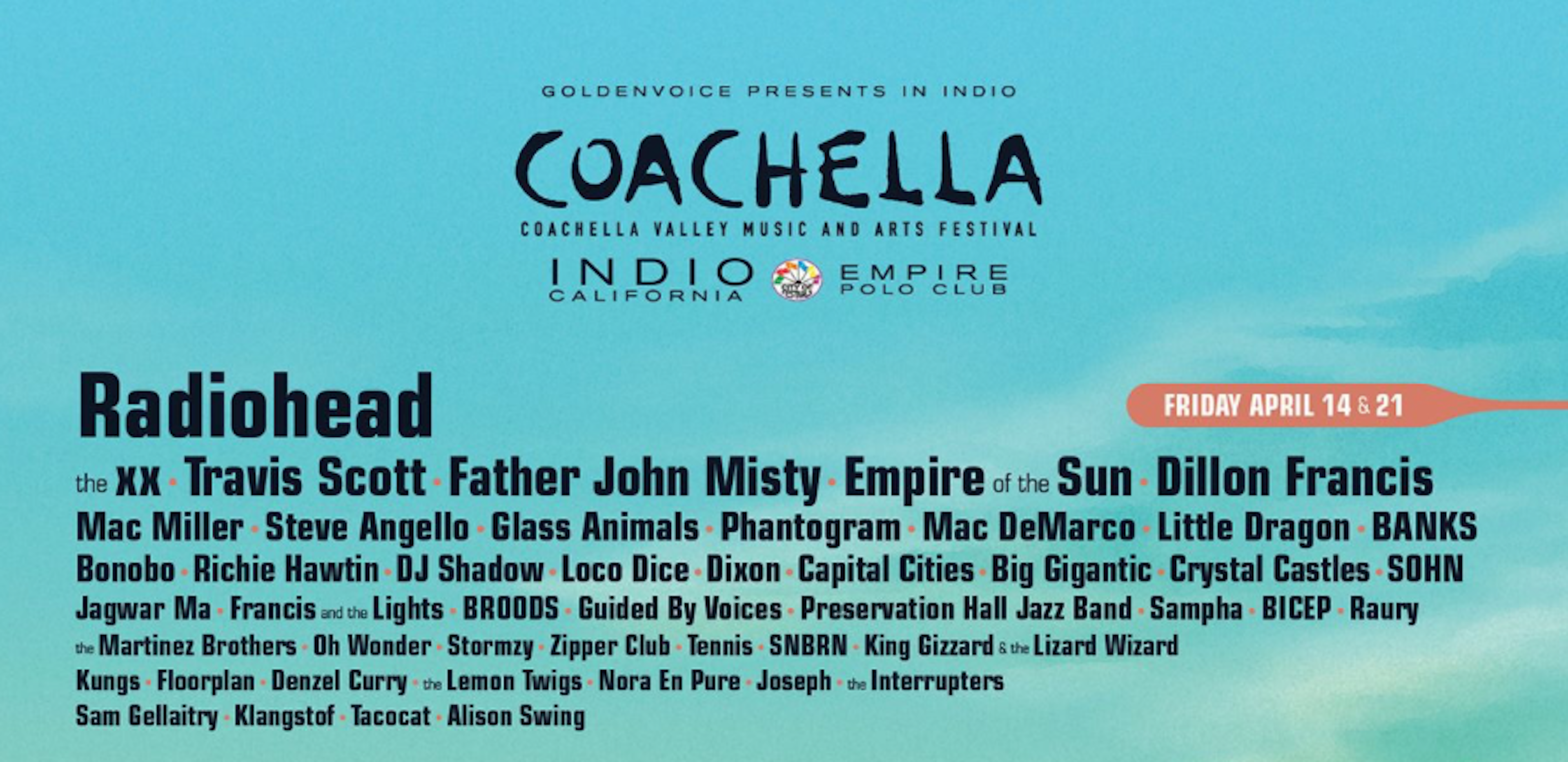 Klangstof & Big Gigantic added to Coachella bill