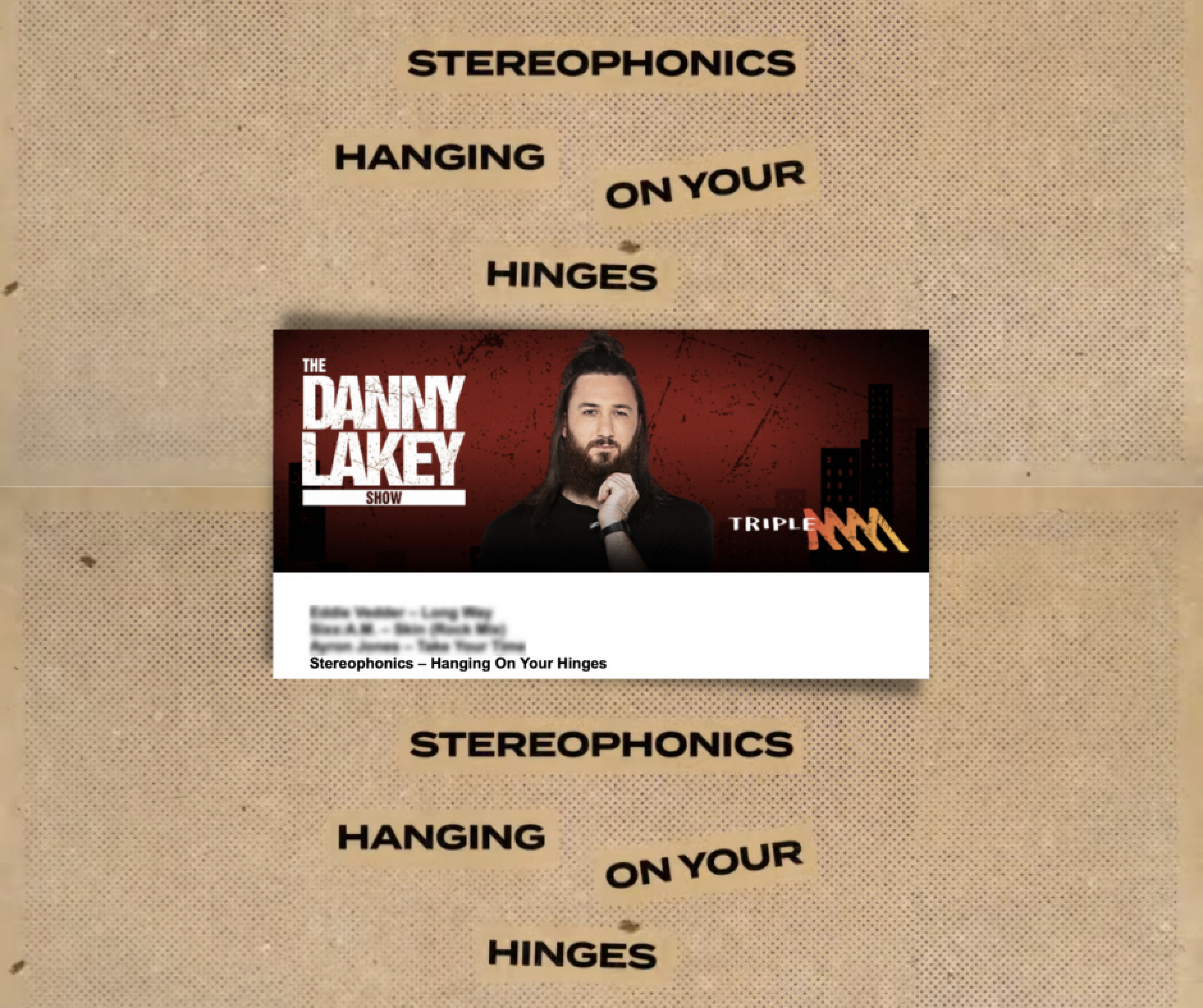 Stereophonics - 'Hanging On Your Hinges' Added to Triple M National Nights