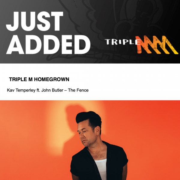 Kav Temperley - "The Fence" added to Triple M