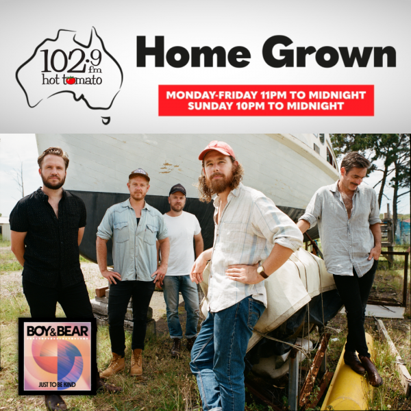 Boy & Bear - "Just To Be Kind" Added to Hot Tomato