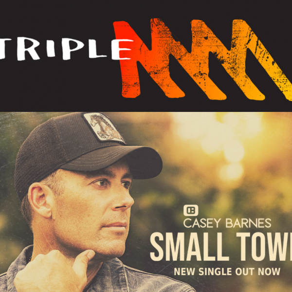 Casey Barnes - "Small Town"Added to Triple M Regional Network
