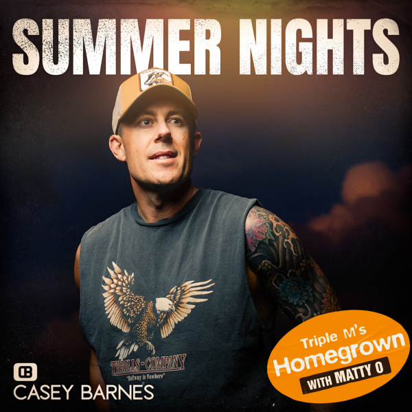 Casey Barnes - "Summer Nights" added to Triple M