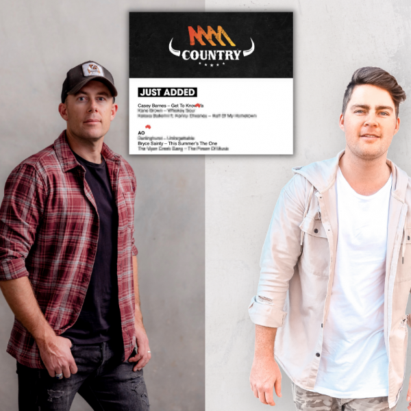 Casey Barnes & Bryce Sainty added to Triple M Country