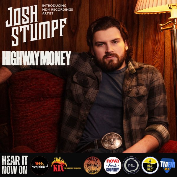 Saskatchewan’s Breakout Star Josh Stumpf Ignites the Airwaves with Debut Single “Highway Money”