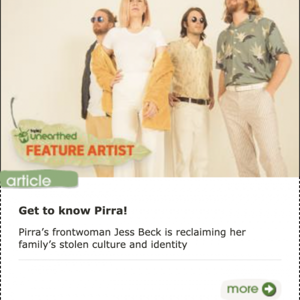 Pirra Triple J Unearthed - 