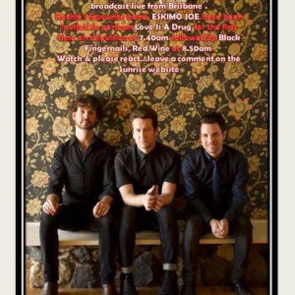 Eskimo Joe perform on Sunrise Friday July 8