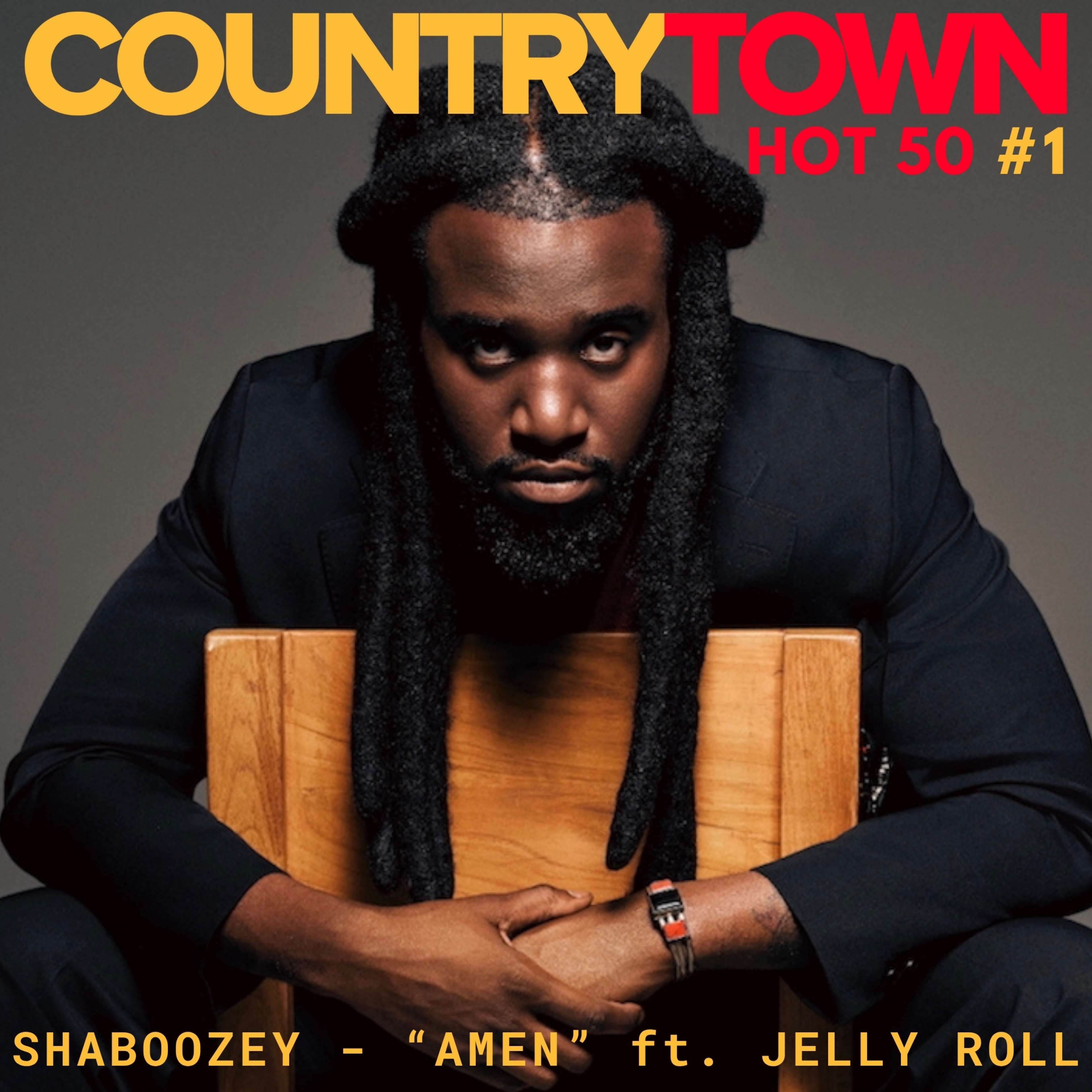 Shaboozey Hits #1 On Australian Countrytown Top 50 With “Amen” Ft. Jelly Roll