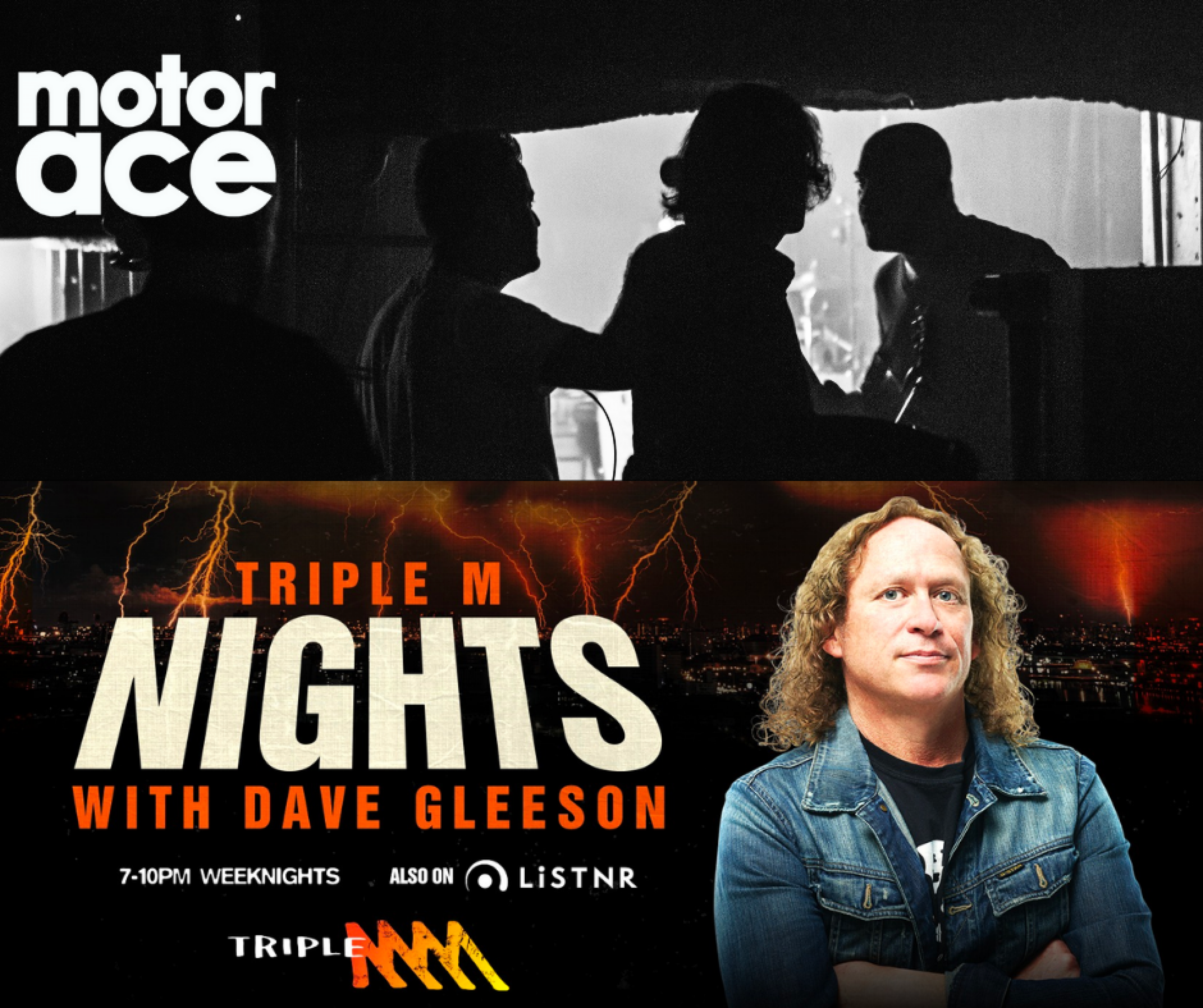 Motor Ace On Triple M National Nights with Dave Gleeson 