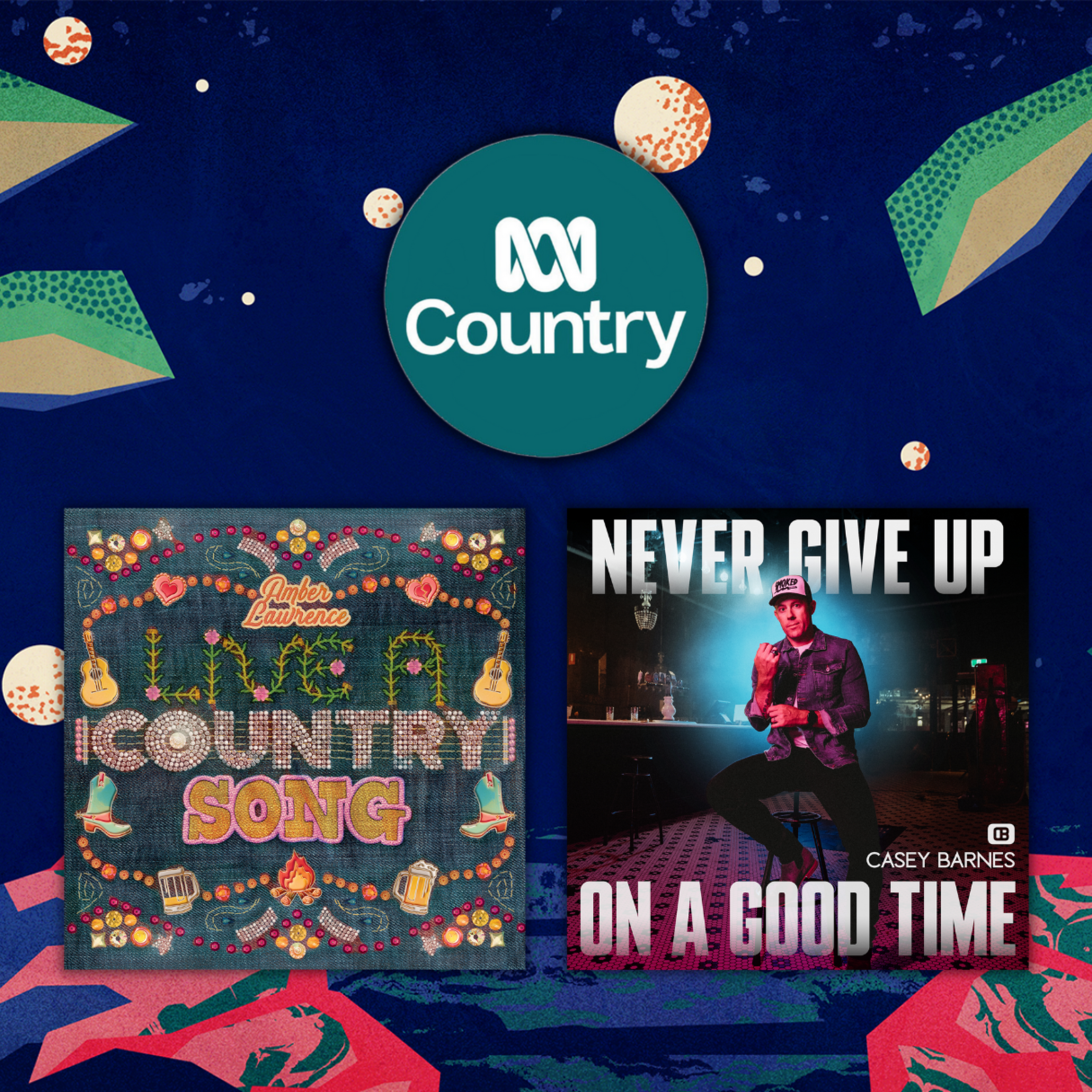 Amber Lawrence and Casey Barnes added to ABC Country