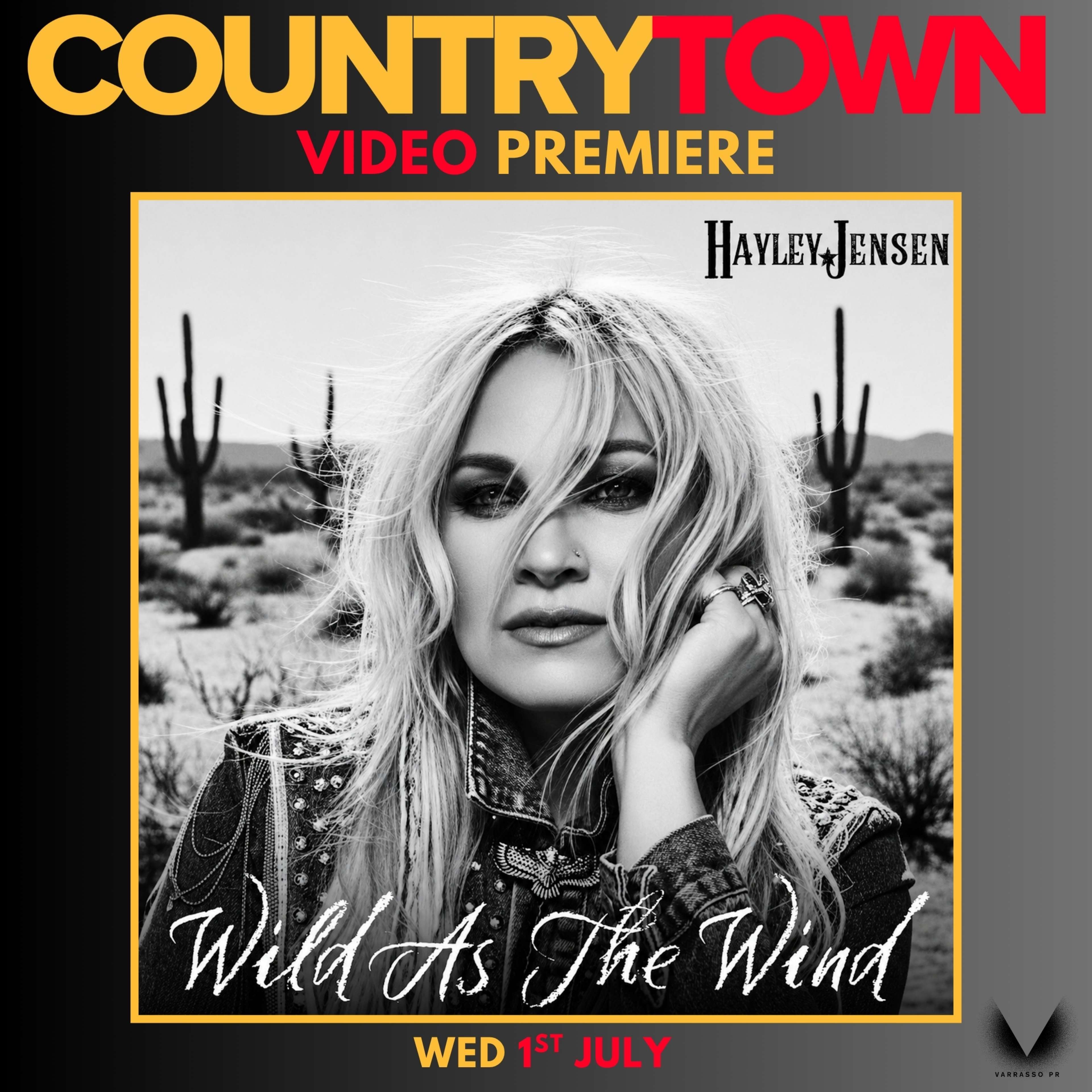 First Look: Hayley Jensen’s “Wild As The Wind” Video Premieres Exclusively on Countrytown