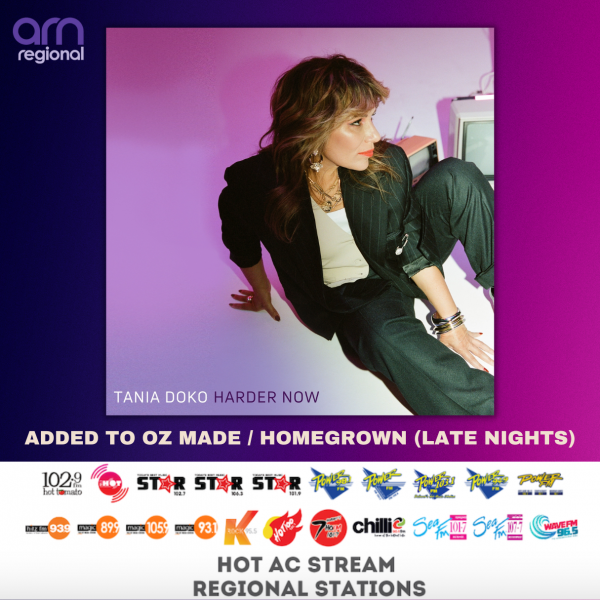 Tania Doko - "Harder Now" Added to