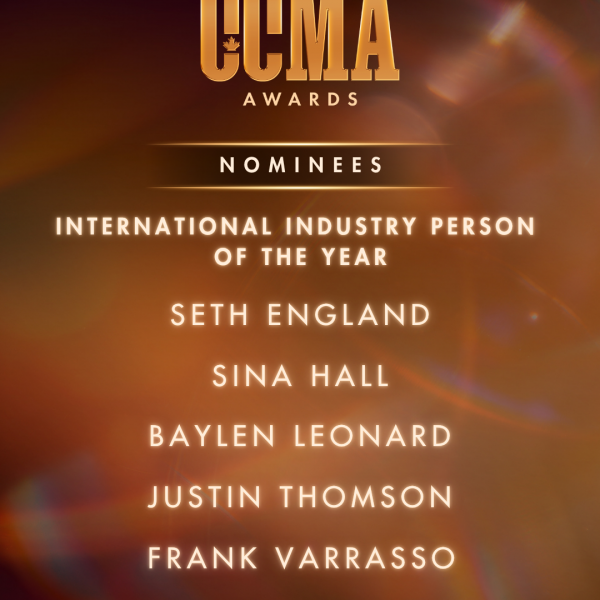 CCMA Honours Frank Varrasso with International Industry Person of the Year Nomination